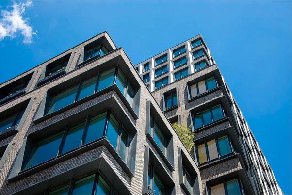 Exterior, Facade, Condo Building