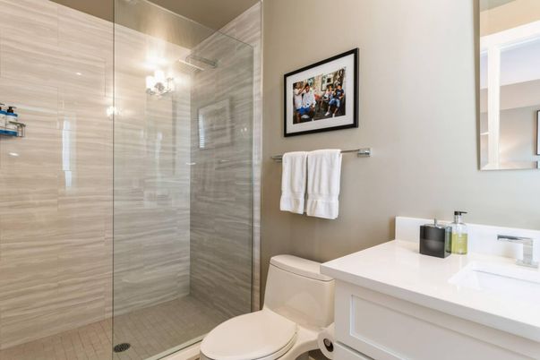Bathroom, Glass Shower, Interior