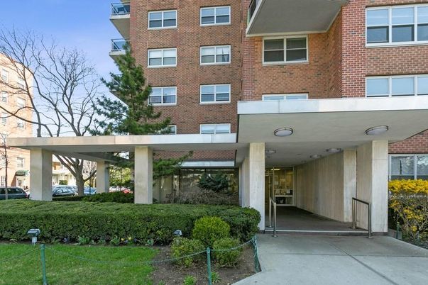 Exterior, Facade, Brick Facade, Condo Building