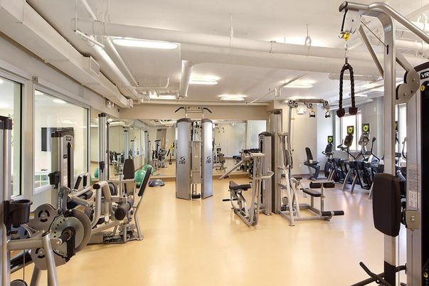 Fitness Equipment, Gym, Interior