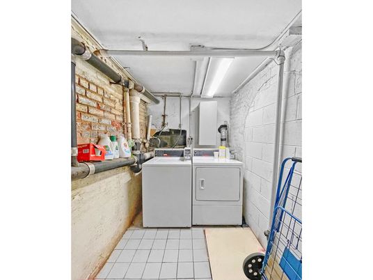 Interior, Stone Walls, Washer