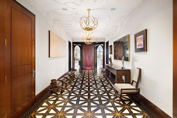 Chandelier, Interior, Recessed Lighting