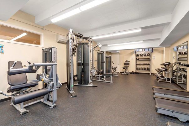 Fitness Equipment, Gym, Interior