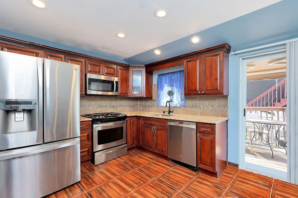 Interior, Kitchen, Recessed Lighting, Stainless Steel Appliances