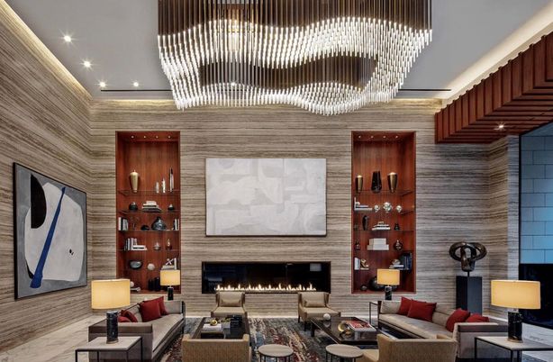 Fireplace, Interior, Living room, Recessed Lighting