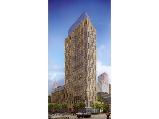 Exterior, Facade, Highrise