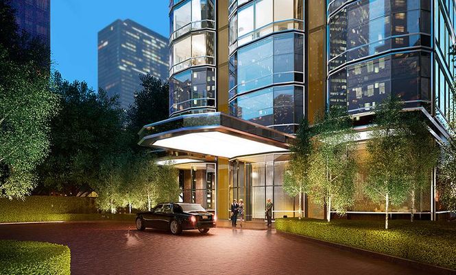Exterior, Facade, Modern