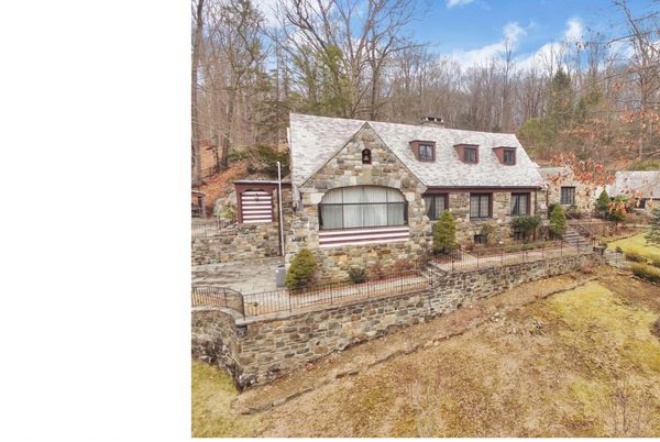 Backyard, Exterior, Facade, Tudor Revival