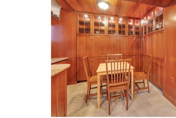 Dining room, Interior, Wooden Ceilings, Wooden Walls