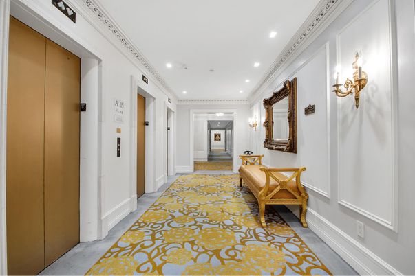 Elevator, Interior, Recessed Lighting