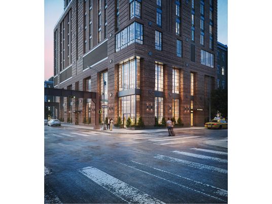Exterior, Facade, Condo Building