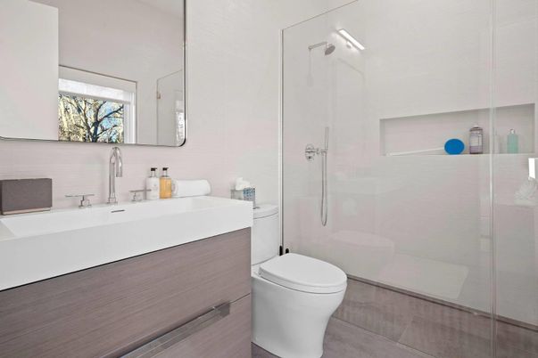 Bathroom, Glass Shower, Interior