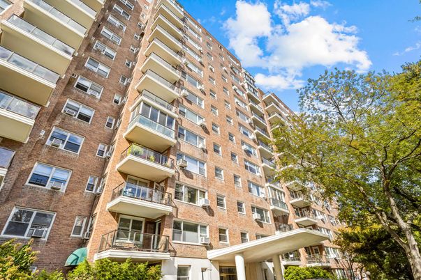 Exterior, Facade, Brick Facade, Condo Building