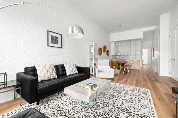 Dining room, Interior, Living room, Pendant Lights, Wood Texture Flooring