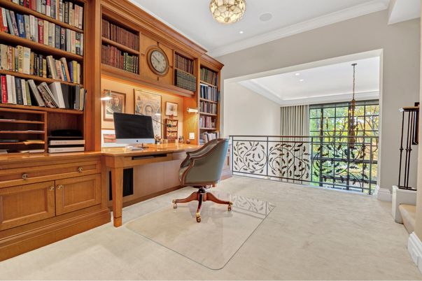 Home Office, Interior, Pendant Lights, Recessed Lighting