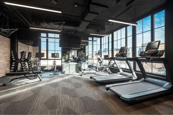 Fitness Equipment, Gym, Interior