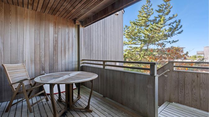 Exterior, Wood Texture Flooring