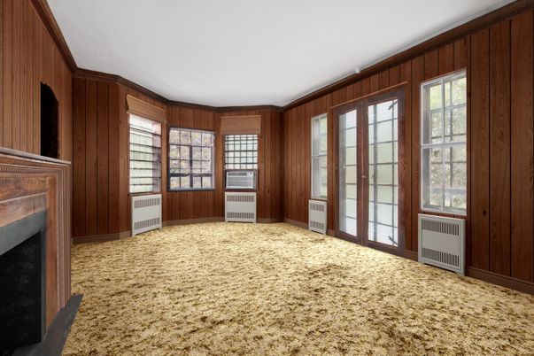 Empty room, Interior, Wooden Walls