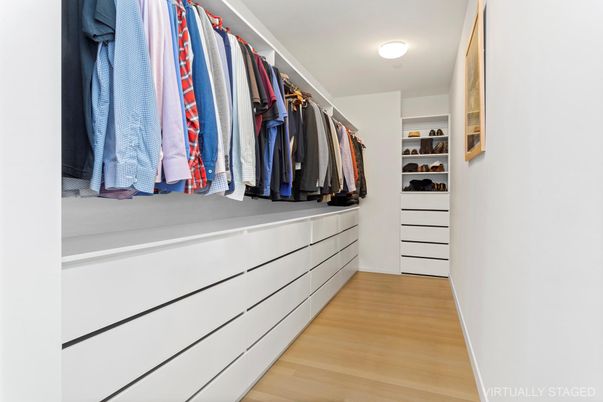 Interior, Walk-in Closets, Wood Texture Flooring