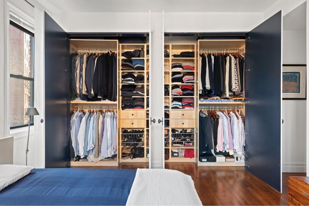 Interior, Walk-in Closets, Wood Texture Flooring