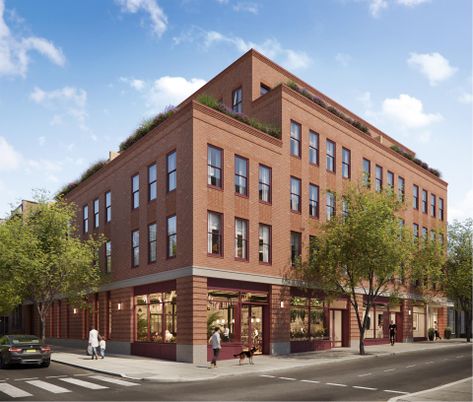 Exterior, Facade, Chicago School