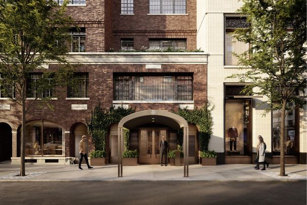 Exterior, Facade, Brick Facade, Rowhouse