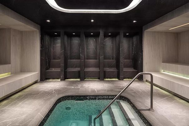 Interior, Pool, Recessed Lighting