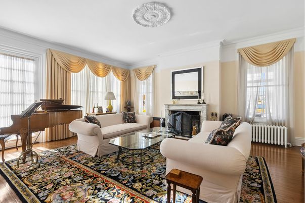 Fireplace, Interior, Living room, Piano, Wood Texture Flooring