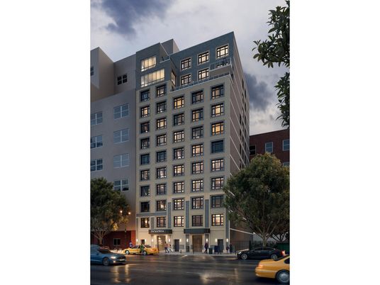 Exterior, Facade, Condo Building