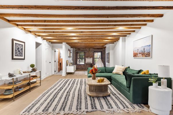 Interior, Living room, Wooden Beams, Wood Texture Flooring