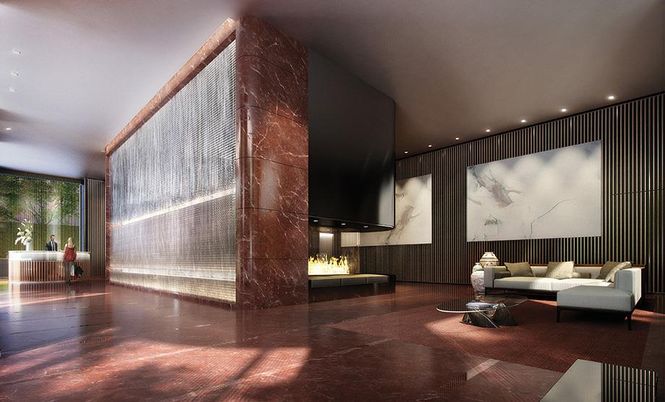 Fireplace, Interior, Living room, Recessed Lighting