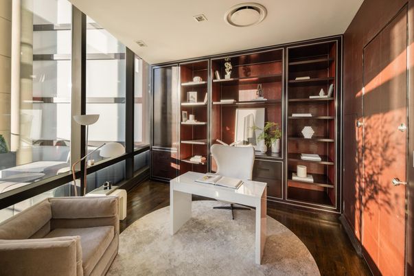 Home Office, Interior, Wood Texture Flooring