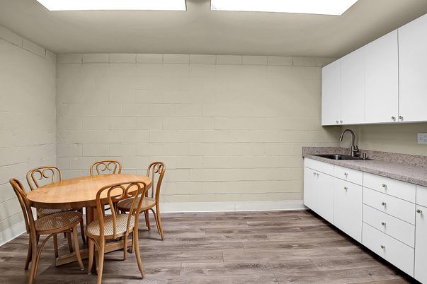 Dining room, Interior, Kitchen, Stone Walls, Wood Texture Flooring