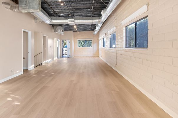 Interior, Stone Walls, Wood Texture Flooring