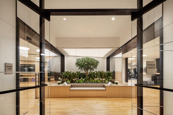 Interior, Recessed Lighting, Wood Texture Flooring