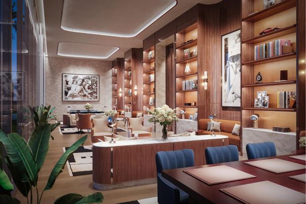 Dining room, Interior, Wood Texture Flooring, Wooden Walls