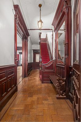 Interior, Pendant Lights, Wood Texture Flooring