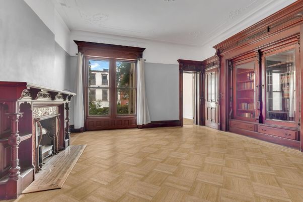 Fireplace, Interior, Wood Texture Flooring