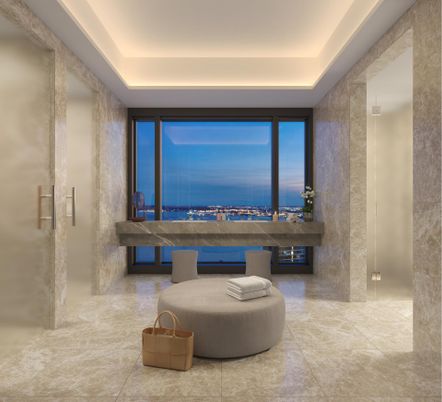 Fireplace, Game Room, Interior, Recessed Lighting, Water