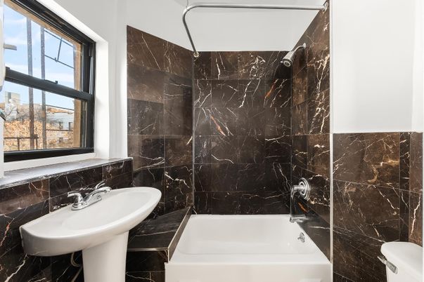 Bathroom, Interior, Marble Walls