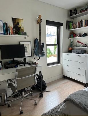 Home Office, Interior, Wood Texture Flooring