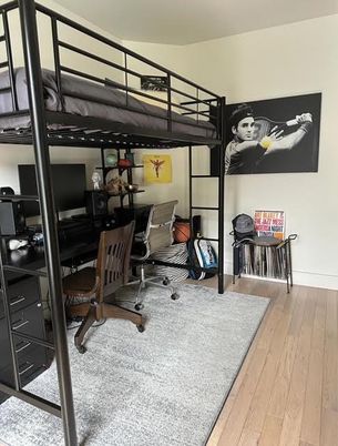 Home Office, Interior, Wood Texture Flooring
