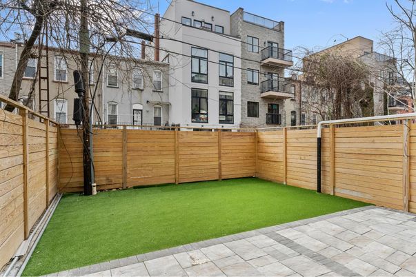 Backyard, Exterior, Facade, Rowhouse
