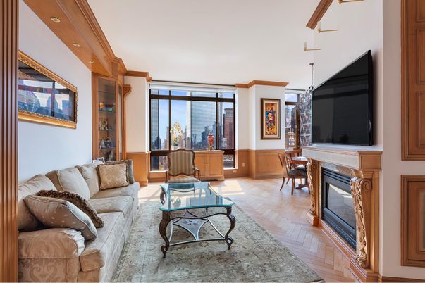 Dining room, Fireplace, Interior, Living room, Wood Texture Flooring