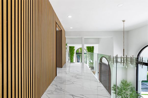 Interior, Marble, Recessed Lighting