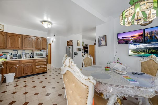Dining room, Interior, Kitchen