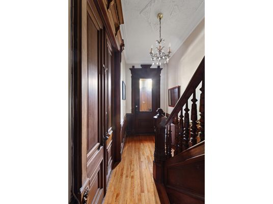 Chandelier, Interior, Wood Texture Flooring
