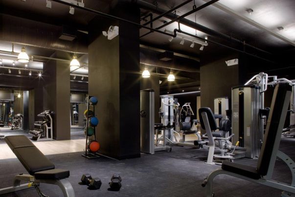 Fitness Equipment, Gym, Interior