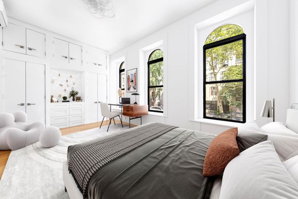 Bedroom, Home Office, Interior, Wood Texture Flooring