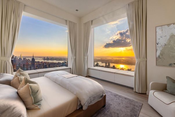 Bedroom, Interior, Water, Wood Texture Flooring
